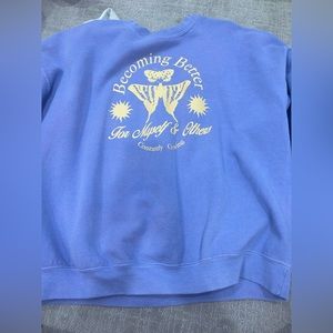 Pacsun golden hour crewneck